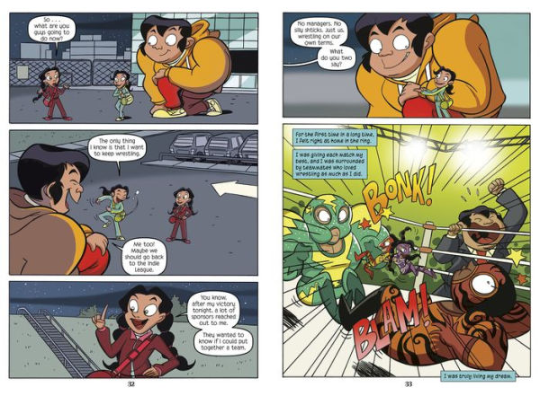 Thumbelina, Wrestling Champ: A Graphic Novel