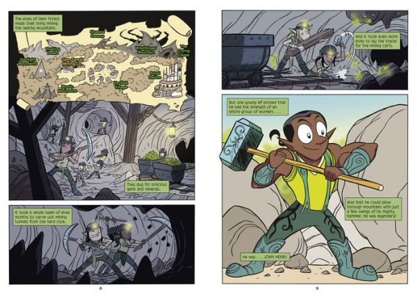 Far Out Folktales: Four Full-Color Graphic Novels