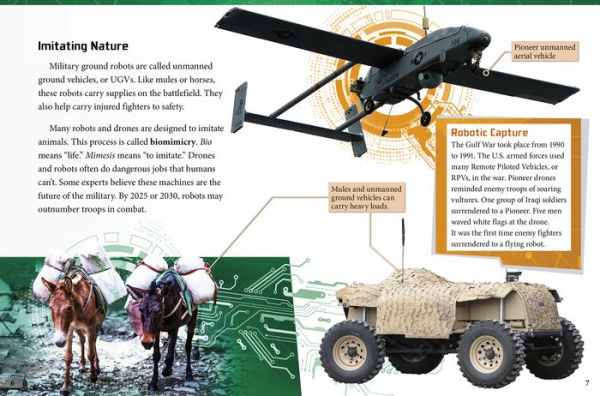 Beastly Robots and Drones: Military Technology Inspired by Animals