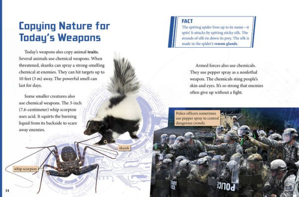Beastly Firepower: Military Weapons and Tactics Inspired by Animals