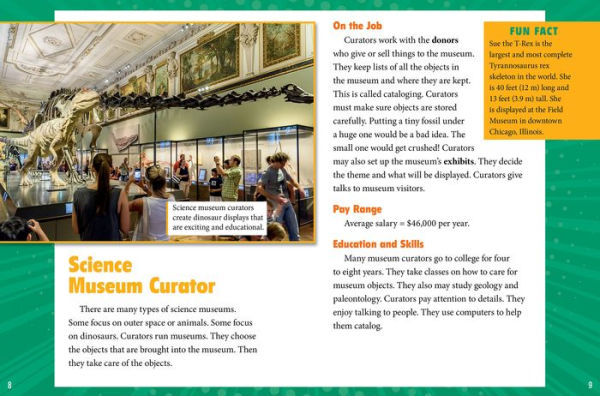 Dream Jobs If You Like Dinosaurs