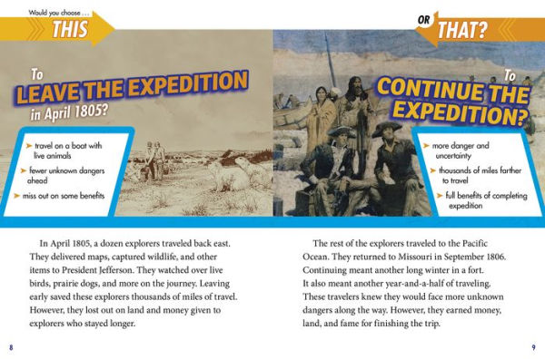 Exploring with the Lewis and Clark Expedition: A This or That Debate