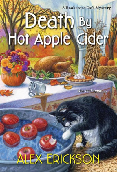 Death by Hot Apple Cider (Bookstore Café Mystery #9)