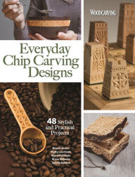 Books downloads for mobile Everyday Chip Carving Designs: 48 Stylish and Practical Projects ePub in English by  9781497101715