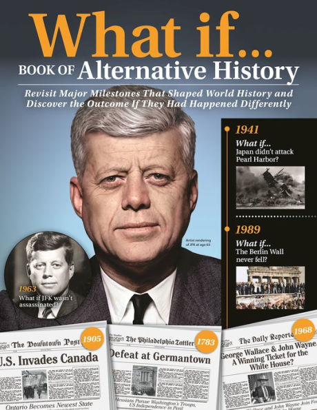 What If.Book of Alternative History: Revisit Major Milestones That Shaped World History and Discover the Outcome If They Had Happened Differently