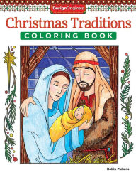 Title: Christmas Traditions Coloring Book, Author: Robin Pickens