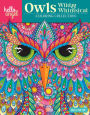 Hello Angel Owls Wild & Whimsical Coloring Collection