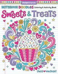 Title: Notebook Doodles Sweets & Treats: Coloring & Activity Book, Author: Jess Volinski