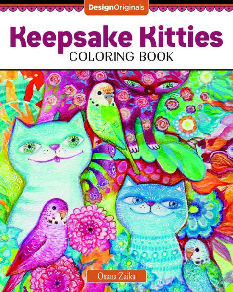 Keepsake Kitties Coloring Book