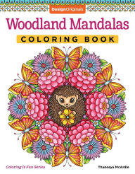 Textbooks online free download Woodland Mandalas Coloring Book ePub PDB RTF by Thaneeya McArdle
