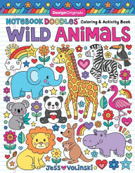 Ebook textbook download Notebook Doodles Wild Animals: Coloring & Activity Book (English literature) iBook ePub RTF by  9781497205451
