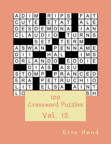100 Crossword Puzzles Vol. 12