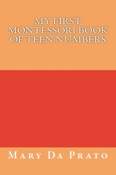 My First Montessori Book of Teen Numbers