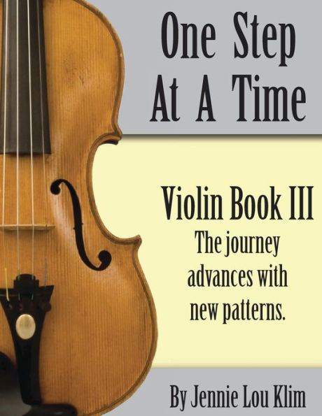 One Step At A Time: Violin Book III