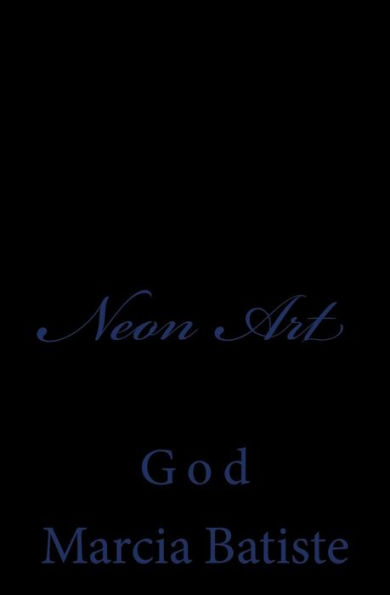 Neon Art: God