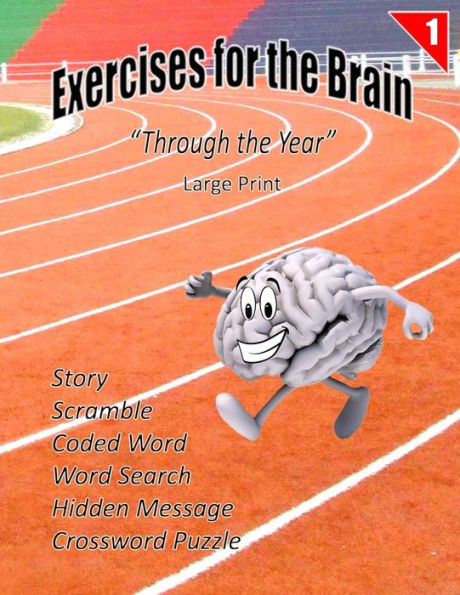 Exercises for the Brain: "Through the Year" (Large Print)