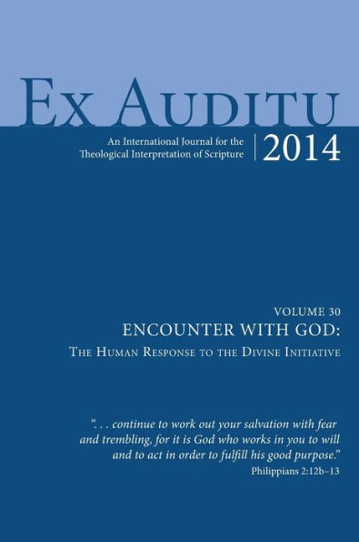 Ex Auditu - Volume 30