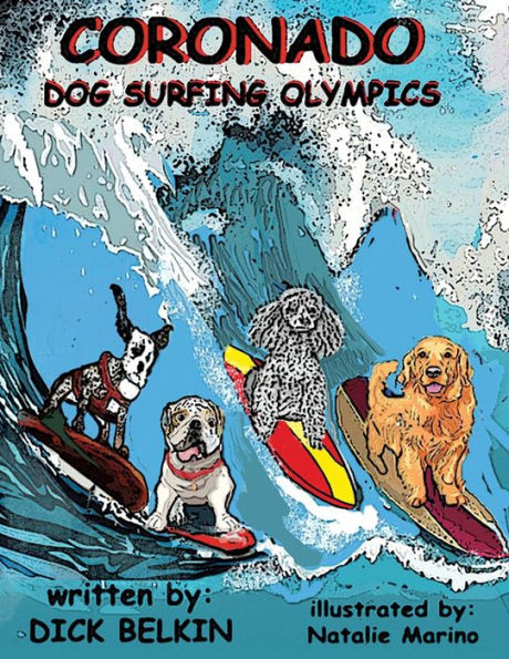 Coronado Dog Surfing Olympics
