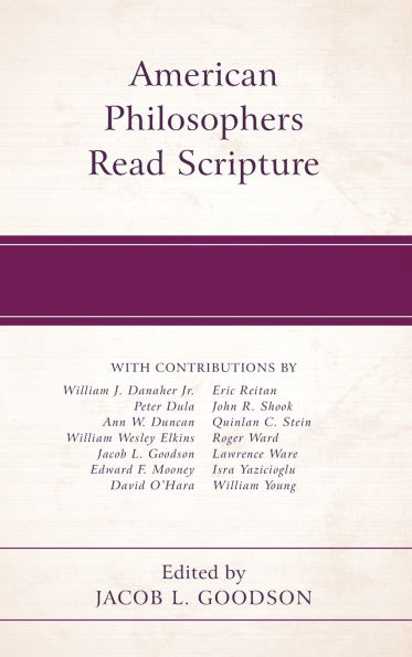 American Philosophers Read Scripture