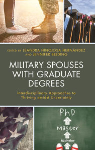 Title: Military Spouses with Graduate Degrees: Interdisciplinary Approaches to Thriving amidst Uncertainty, Author: Jennifer N. Belding University of California