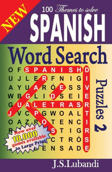 New Spanish Word Search Puzzles 2