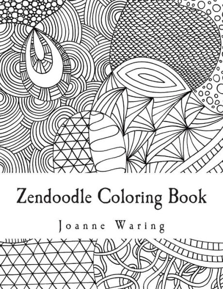 Zendoodle Coloring Book: 12 Zendoodles to Color