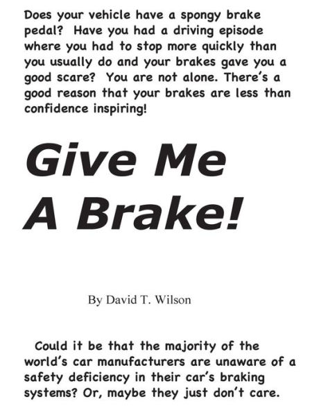 Give Me A Brake!