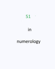 Title: 51 in numerology, Author: Ed Peterson
