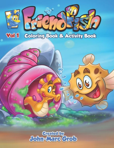 FriendFish Coloring book 1