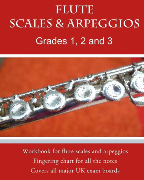 Flute Scales and Arpeggios Grades 1 - 3: Scales and arpeggios made REALLY easy: big print and NO key-signatures!