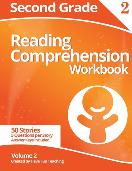 Second Grade Reading Comprehension Workbook: Volume 2