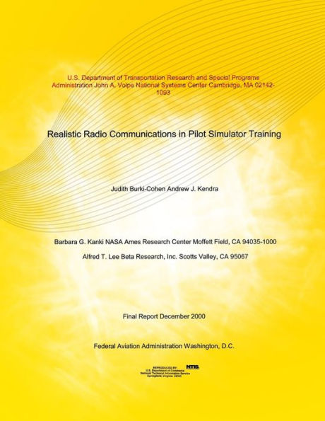 Realistic Radio Communications in Pilot Simulator Training