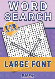 Title: Word Search: 100 puzzles in large font!, Author: Djape