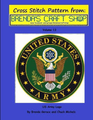 Title: US Army Logo - Cross Stitch Pattern: from Brenda's Craft Shop - Volume 13, Author: Chuck Michels