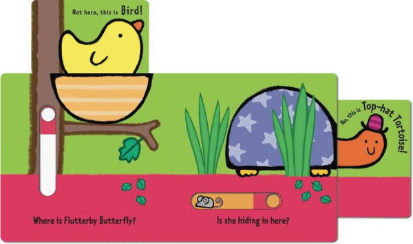 Flutterby Butterfly: A Slide-and-Seek Book