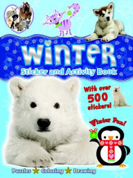 Title: Winter Sticker and Activity Book, Author: little bee books