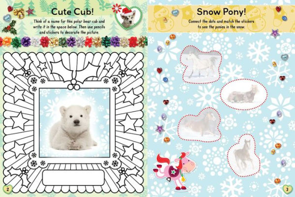 Winter Sticker and Activity Book