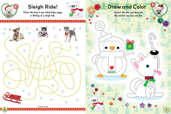 Winter Sticker and Activity Book