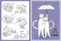 Alternative view 7 of The Too Cute Coloring Book: Kittens