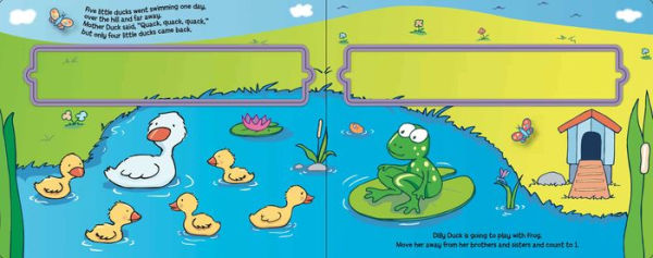 Five Little Ducks: A move-along counting book