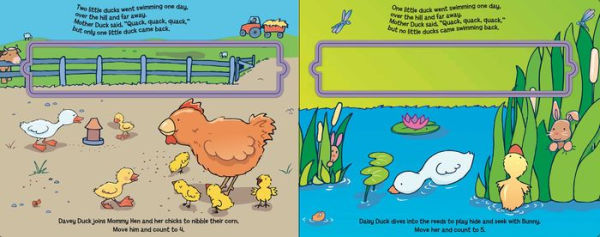 Five Little Ducks: A move-along counting book