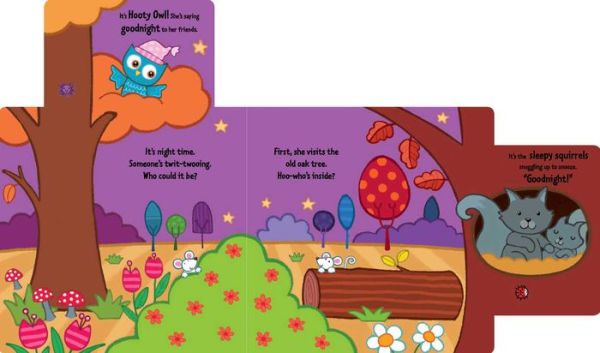 Little Owl Says Goodnight: A Slide-and-Seek Book