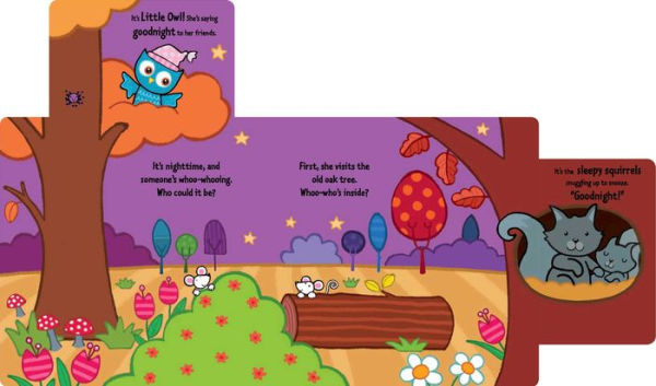 Little Owl Says Goodnight: A Slide-and-Seek Book