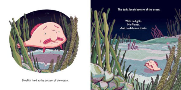 Blobfish Gift Girls Boys Underwater Blobfish | Greeting Card