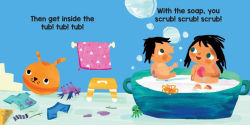 Alternative view 3 of Bath! Bath! Bath! (A Baby Steps Bath Time Board Book for Toddlers)