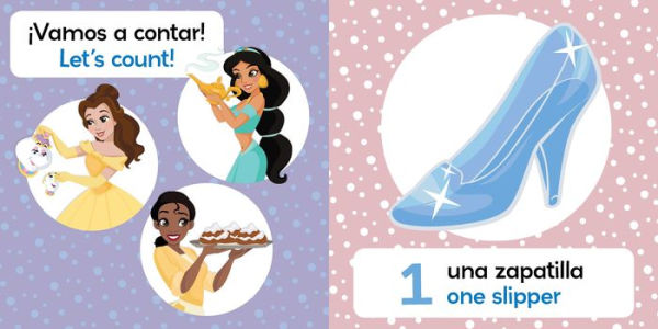Numbers / Números (English-Spanish) (Disney Princess)