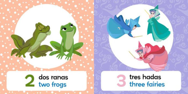 Numbers / Números (English-Spanish) (Disney Princess)