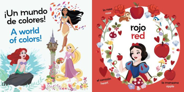 Colors / Colores (English-Spanish) (Disney Princess)