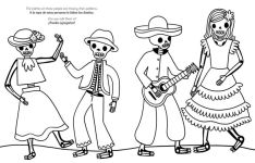 Alternative view 5 of Crayola: Day Of The Dead/Día De Los Muertos (A Crayola Bilingual Coloring Sticker Activity Book For Kids)
