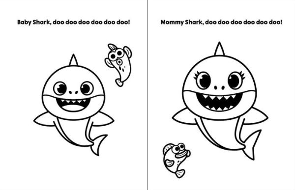Baby Shark: My First Big Book of Coloring